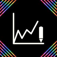 Drawing Graphs Vector Icon