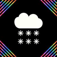 Snowing Vector Icon