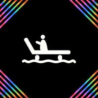 Riding Sled Vector Icon