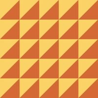Abstract geometric triangle pattern with orange color. vector