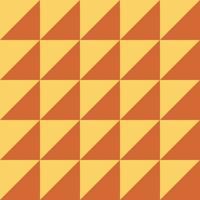 Abstract geometric triangle pattern with orange color. vector