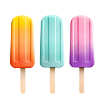 Popsicle PNG Transparent generative with ai