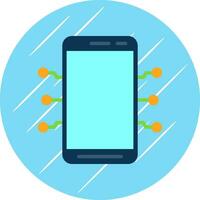 Mobile Technology  Vector Icon Design