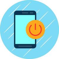 Mobile On Off  Vector Icon Design