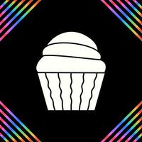 Cream Muffin Vector Icon