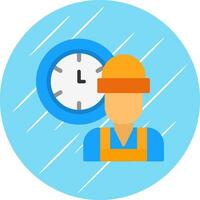 Working Hours  Vector Icon Design