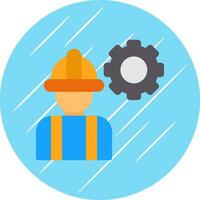 trabajador vector icono diseño