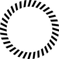 Circle Frame Element vector