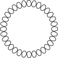 Circle Frame Element vector