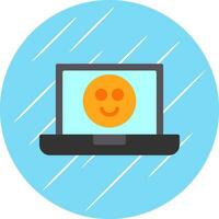 Happy Face  Vector Icon Design