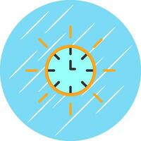 hora vector icono diseño