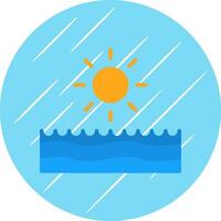 Beach  Vector Icon Design