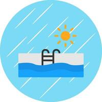 Swimming Pool  Vector Icon Design