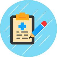 Medical Record  Vector Icon Design