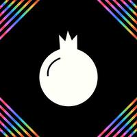 Pomegranate Vector Icon