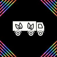 Eco friendly Truck Vector Icon