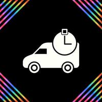 Time Based Delivery Vector Icon