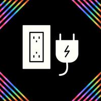 Plug and Socket Vector Icon