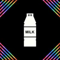 Milk Bottle Vector Icon