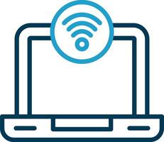 Wifi Signal  Vector Icon Design