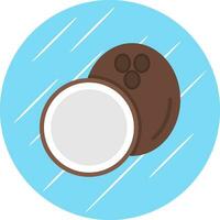 Coconut Vector Icon Design