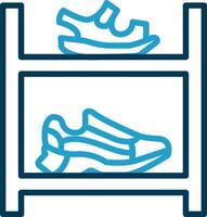 Shoe rack  Vector Icon Design