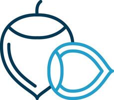 Hazelnut Vector Icon Design