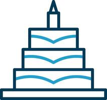 Birthday Cake  Vector Icon Design