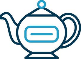 Teapot Vector Icon Design