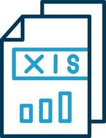 Xls  Vector Icon Design