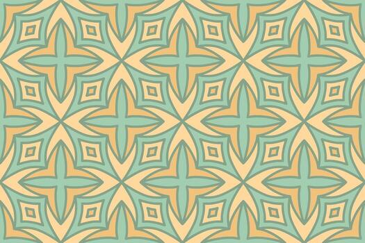 Seamless abstract geometric shape pattern vector