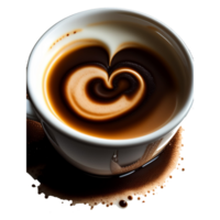 Aquarell Kaffee png transparent