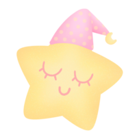 gut Nacht Star png