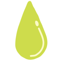 green lime drop png