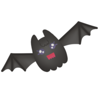 schwarze fledermaus halloween png