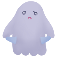 personnage fantôme d'halloween png