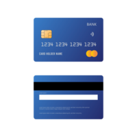 Credit card isometric icon isolated png