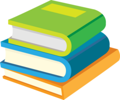 stack of books png