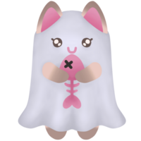 cute halloween cat png