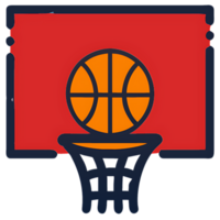 basketboll ring ikon ai generativ png