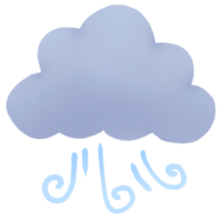 cute storm clouds png