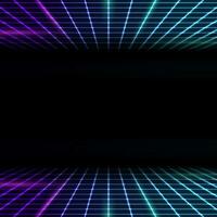 Retro futuristic abstract hi-tech background vector
