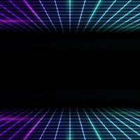 Retro futuristic abstract hi-tech background vector