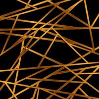 Luxury golden grid pattern abstract tech background vector