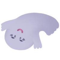 Halloween ghost character png