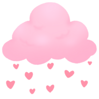 nuage de l'amour png