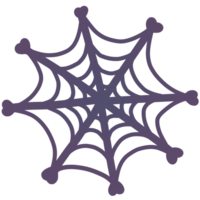 púrpura araña web png