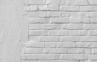 White painted wall texture background photo