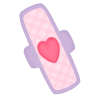 pink sanitary napkin png