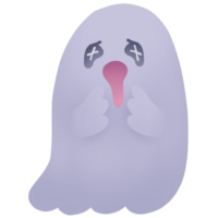 personaje fantasma de halloween png